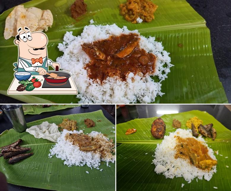 Chicken curry at Prema Mess