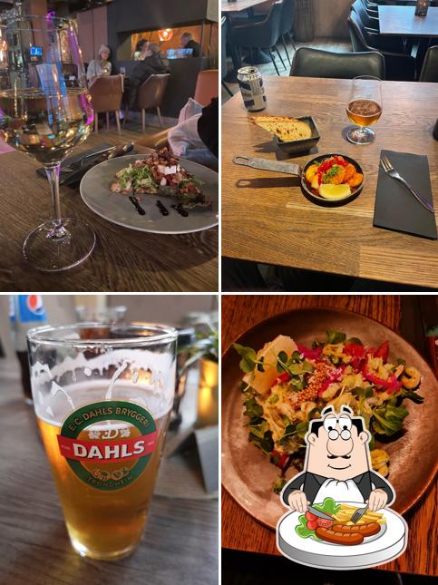 Food at TAG Restaurant and Club