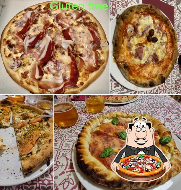 A osteria siciliana, puoi goderti una bella pizza