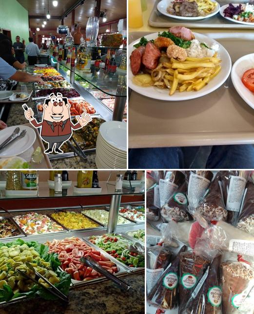 Platos en Restaurante Pedra Branca