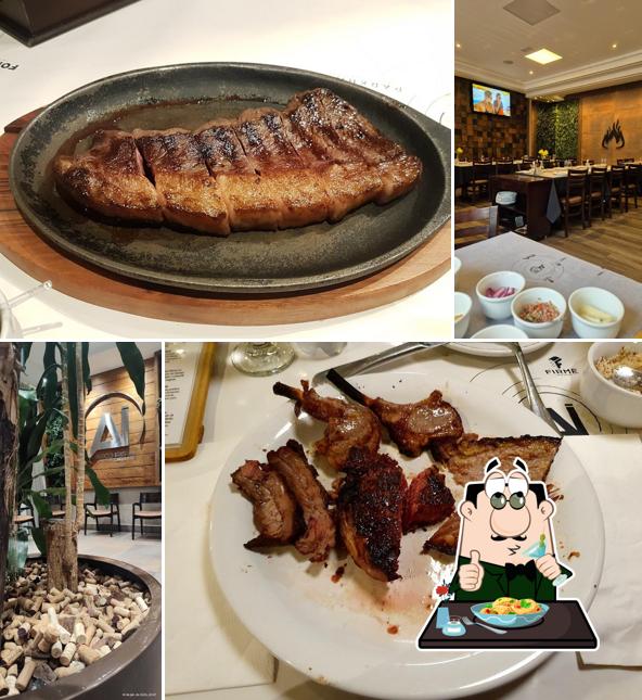 Comida em Arco Íris Churrascaria