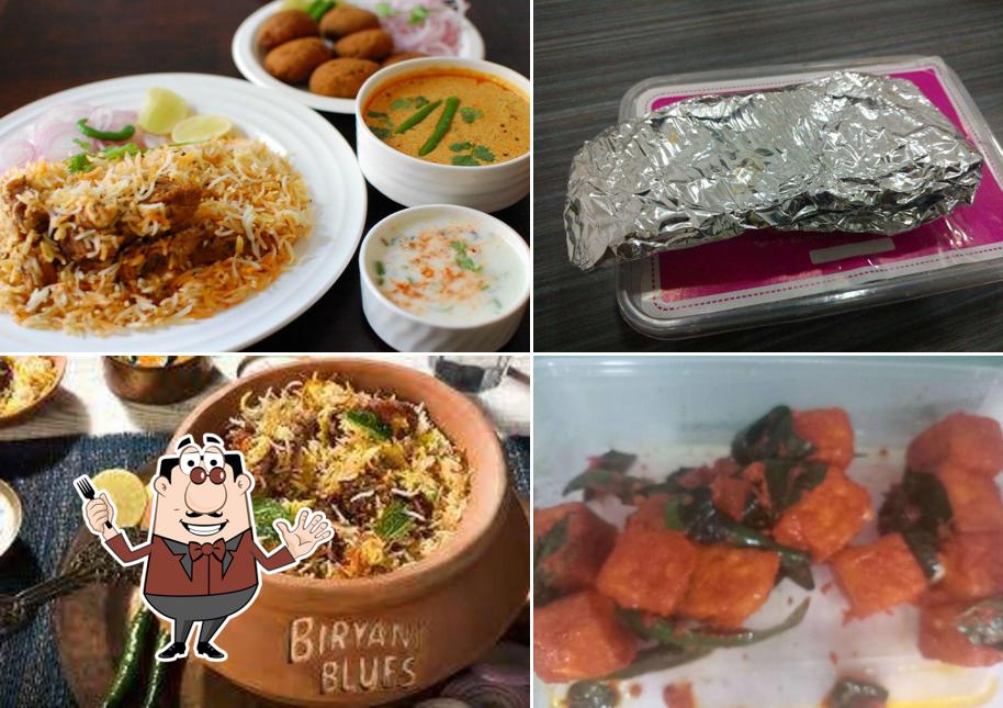Food at Biryani Blues