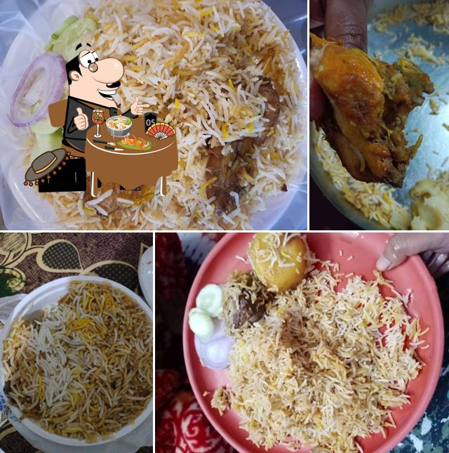 Food at Haji Biriyani House