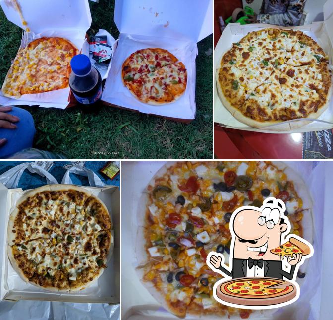 At Pizza Palace, you can enjoy pizza