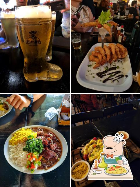 Mousse de chocolate em Fazendinha Country Bar