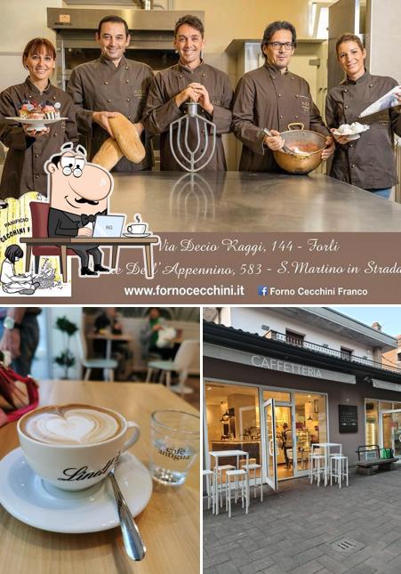 Gli interni di Forno Caffetteria Pasticceria Cecchini
