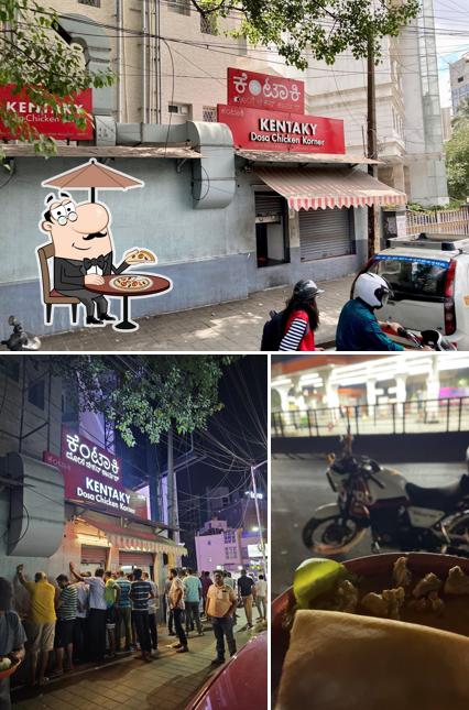 The exterior of Kentaky Dosa Chicken Corner