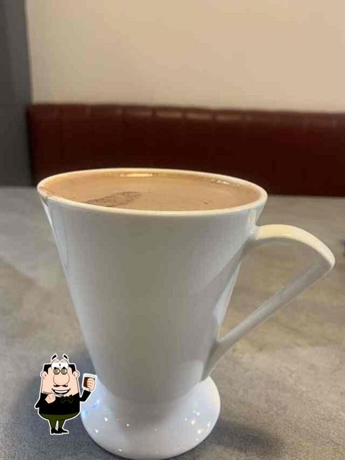 Enjoy a drink at The D pizza