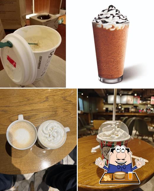 Clam chowder at Starbucks