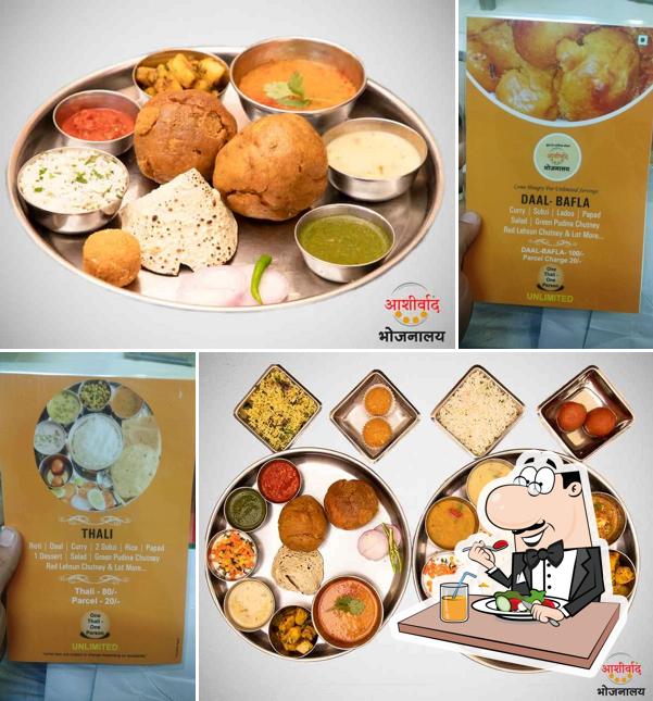 Food at Ashirwad Bhojnalaya