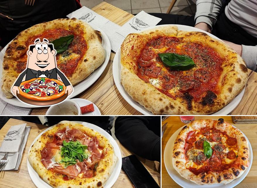 Ordina tra le molte varianti di pizza