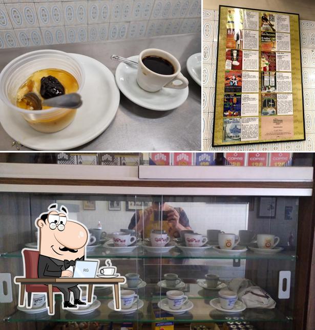 Veja imagens do interior do Café Nice