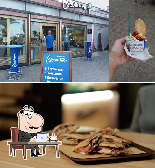 Gli interni di Gelateria Cicciuzzu