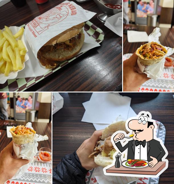 Panino con maiale stirato al Istanbul