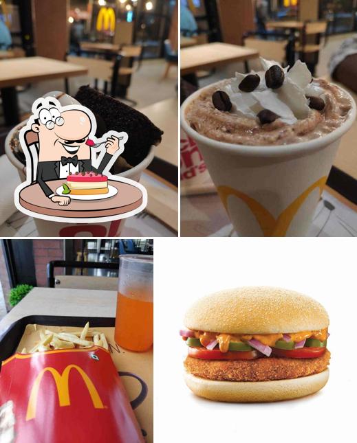 McDonald's provides a number of sweet dishes