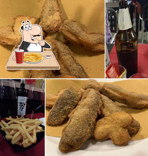 Patatine fritte al Pizzeria Bar Megor Caffè
