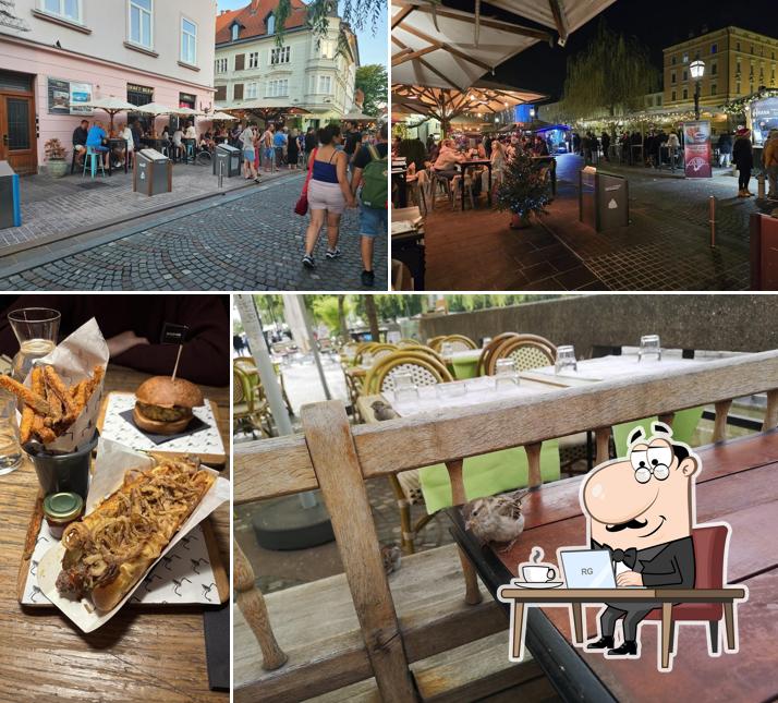 Siediti a un tavolo di Pop's place