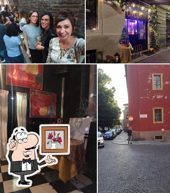 Gli interni di Bar Civico Nove