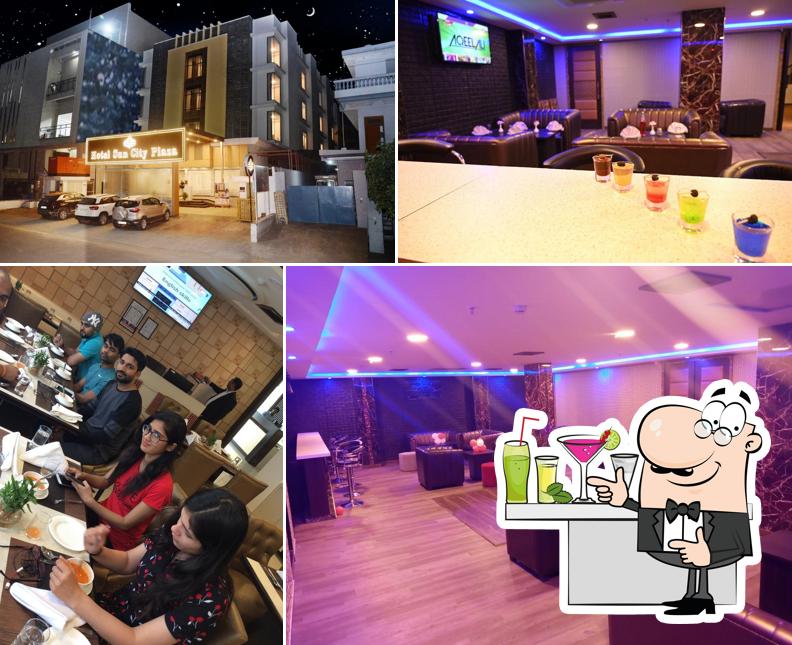 Here's a photo of Drink & Dine Restro Bar @ Hotel Sun City Plaza-Sitapura