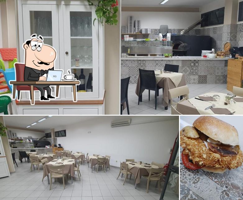 Questa è la immagine che mostra la interni e cibo di Sfizziamoci