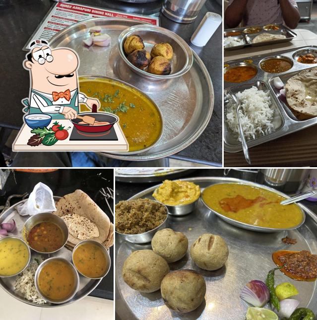 Chicken curry at Shree ashapuri dining hall