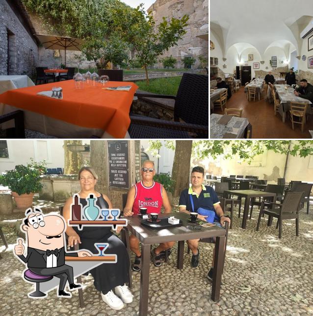 Gli interni di Bar Ristorante 'La Taverna del Monaco' Caffetteria Gastronomia