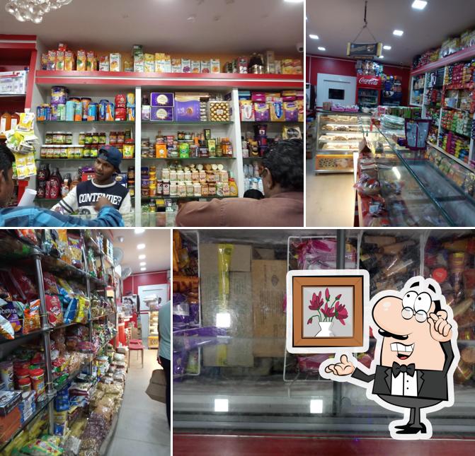 The interior of BINAYAK Departmental & ICE CREAM PARLOUR