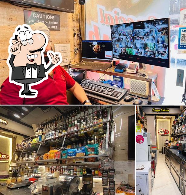 The interior of Mauji - Fish and Chicken Snacks in Patiala