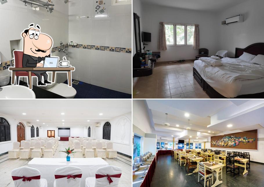 The interior of Shelter Beach Resorts