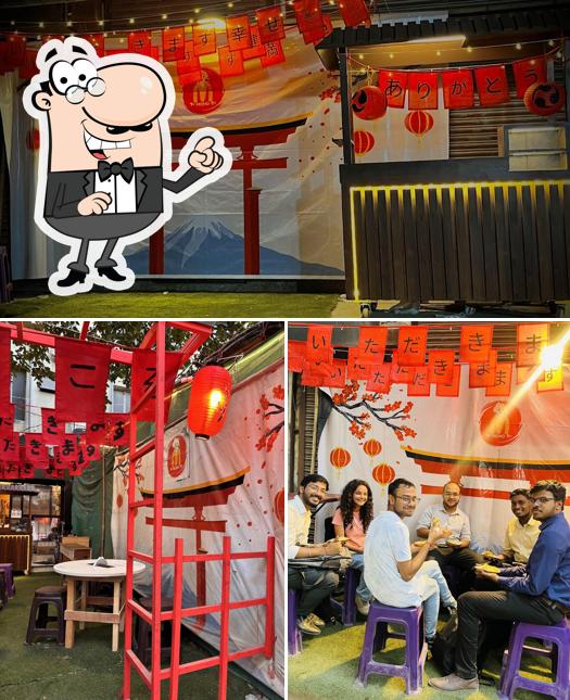 The interior of The Momo Bar