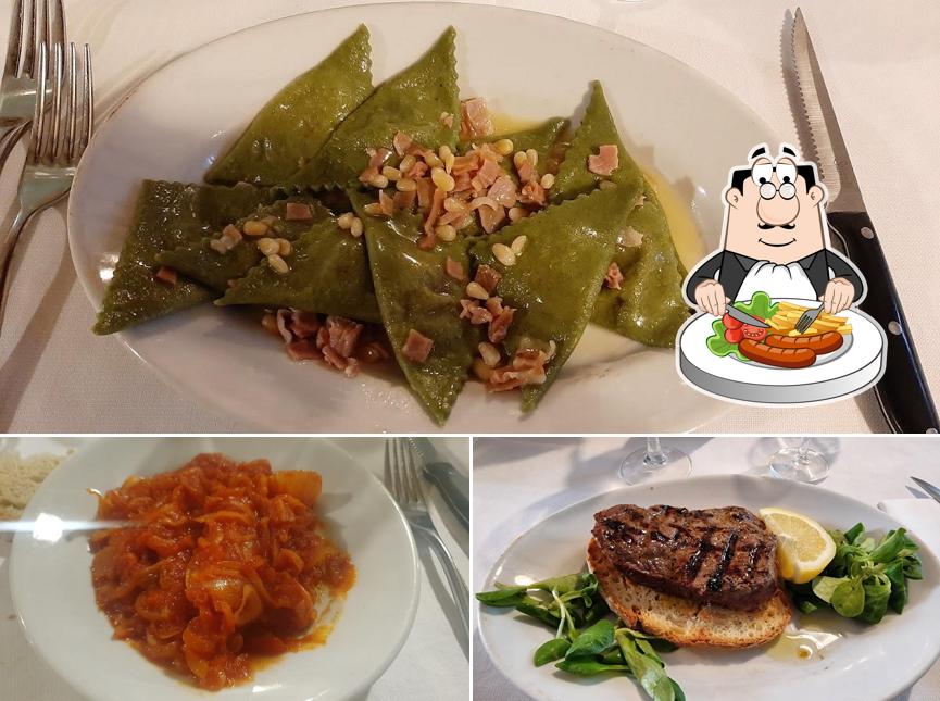 Cibo al Trattoria Vilma Borgatella