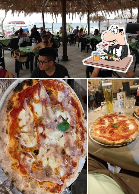 La immagine di cibo e interni da Pizzeria Ristorante lido Caraibi 2.0