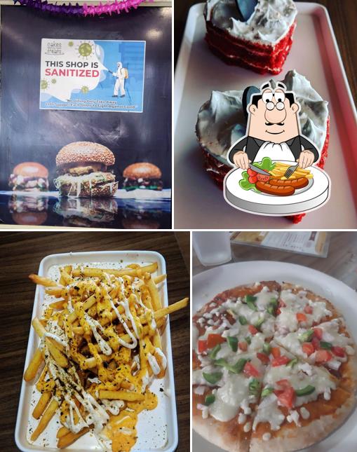 Pulled pork sandwich at Cakes & Treats