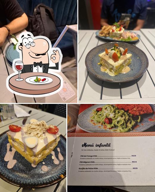 Platos en Calamares Cevicheria Restobar