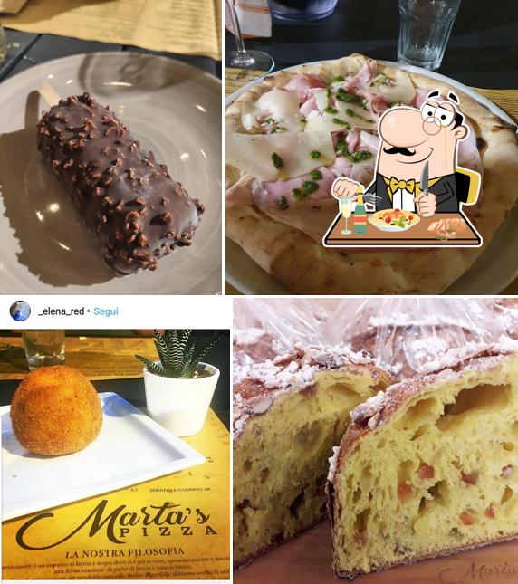 Cibo al Marta's Pizza