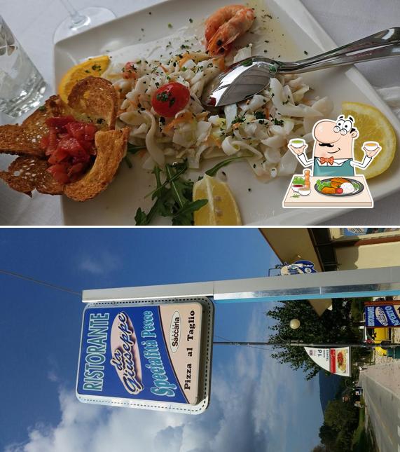 Cibo al Ristorante Da Giuseppe