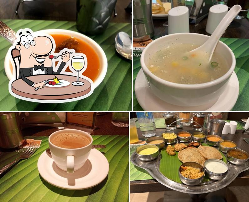 Food at Plantain Leaf Restaurant, Tirupati