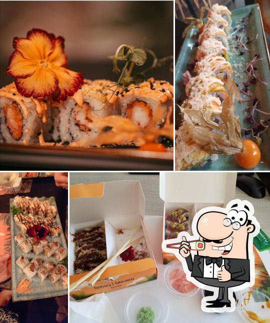 Il sushi è il cibo tradizionale della cucina giapponese