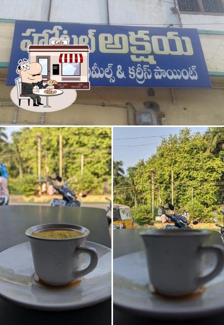 The exterior of Hotel Akshaya