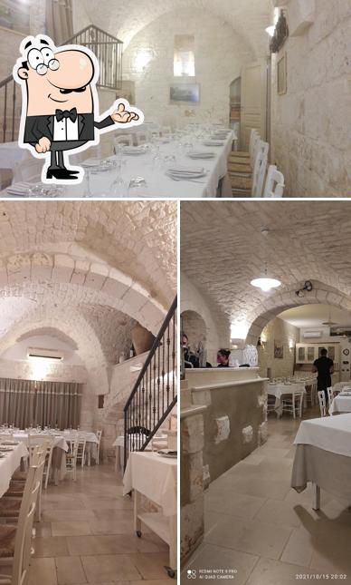 Gli interni di La Piazzetta