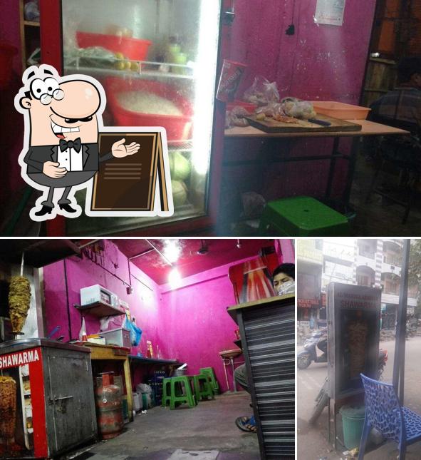 The exterior of Al-Madina Chinese Fast Food And Arabian Shawarma