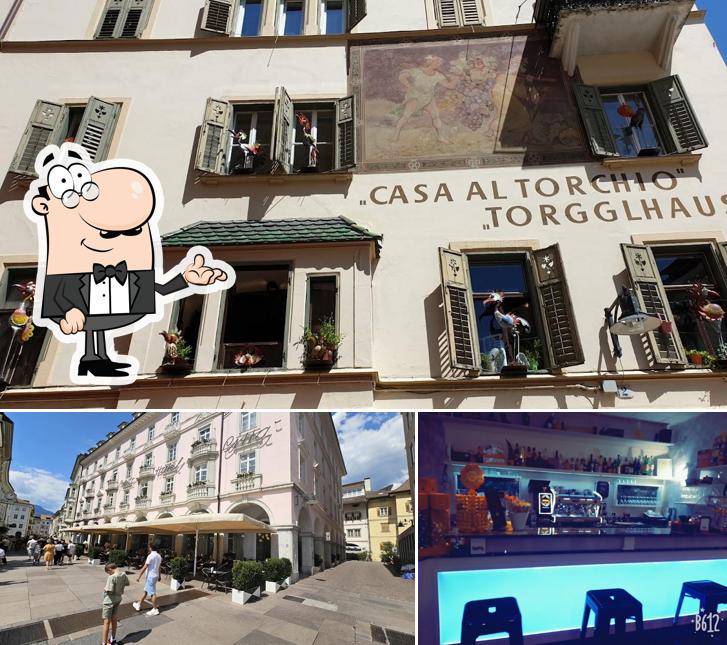 Gli interni di Bar Snoopy