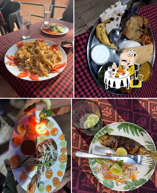 Food at Corner Shack