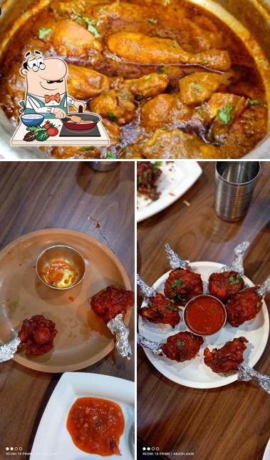 Chicken curry at Triveni Restaurant