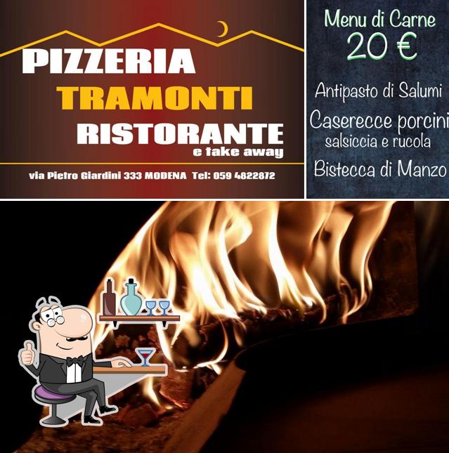 Gli interni di Pizzeria Ristorante Tramonti Modena