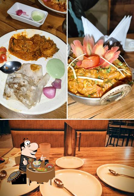 Check out the photo showing food and interior at Chawla Chicken