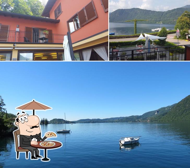 Goditi la vista dagli esterni di La Sibilla Cusiana Hotel & Residence