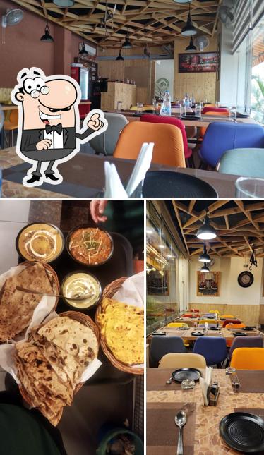 The interior of Olive Lounge