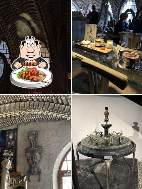 Cibo al HR Giger - Bar & Museum