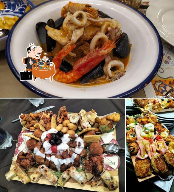 Cozze al La Bottega siciliana in Sicilia